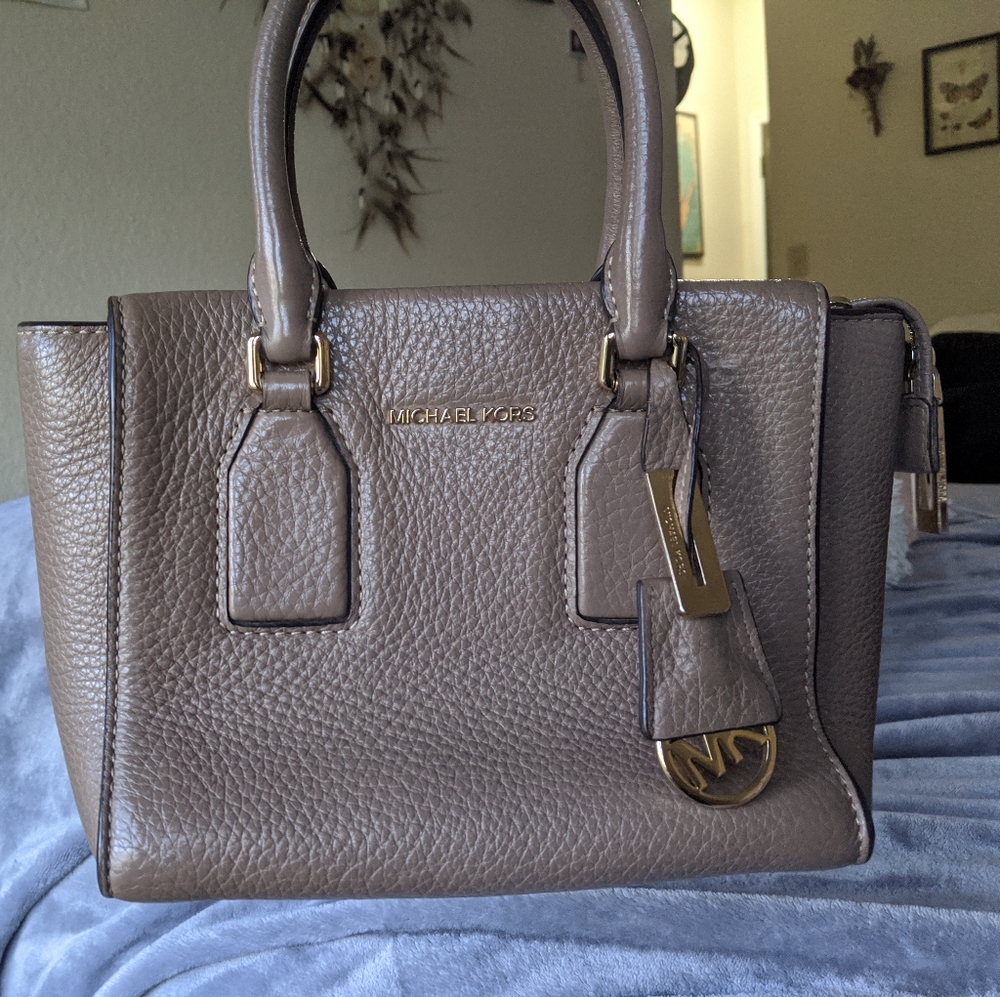 Michael Kors Tan Leather Purse